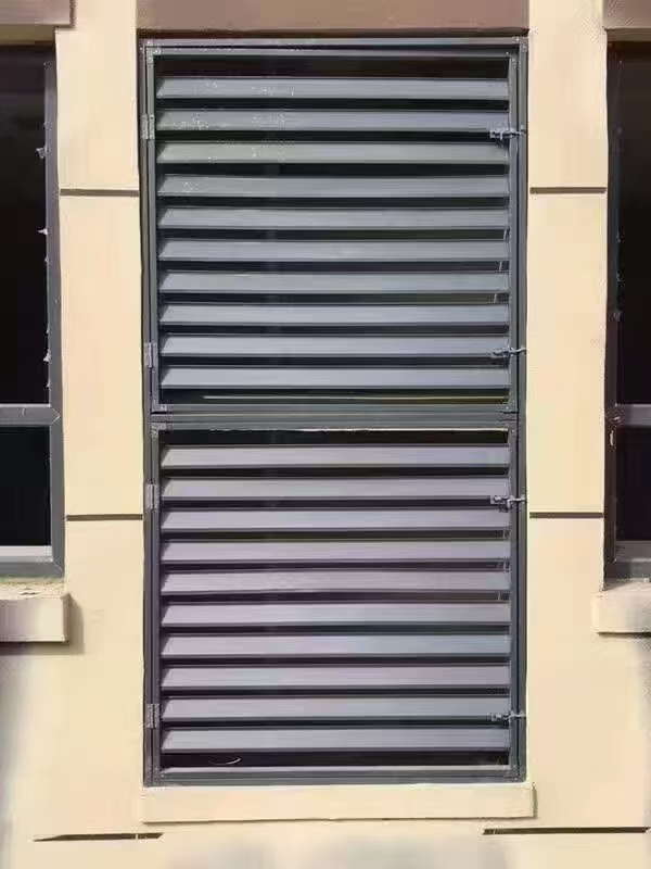 宿迁市门头雨棚铝单板铝格栅百叶窗 - 厂家